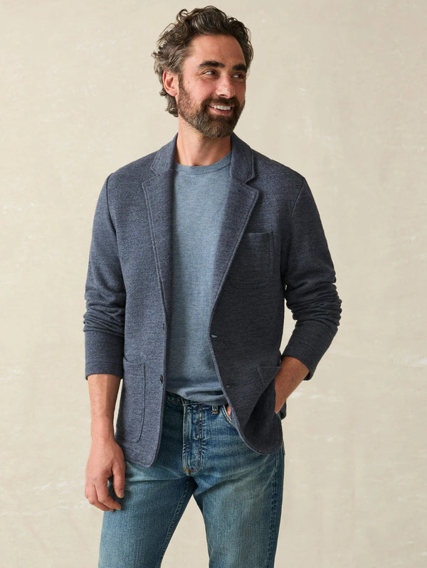 Inlet Knit Blazer