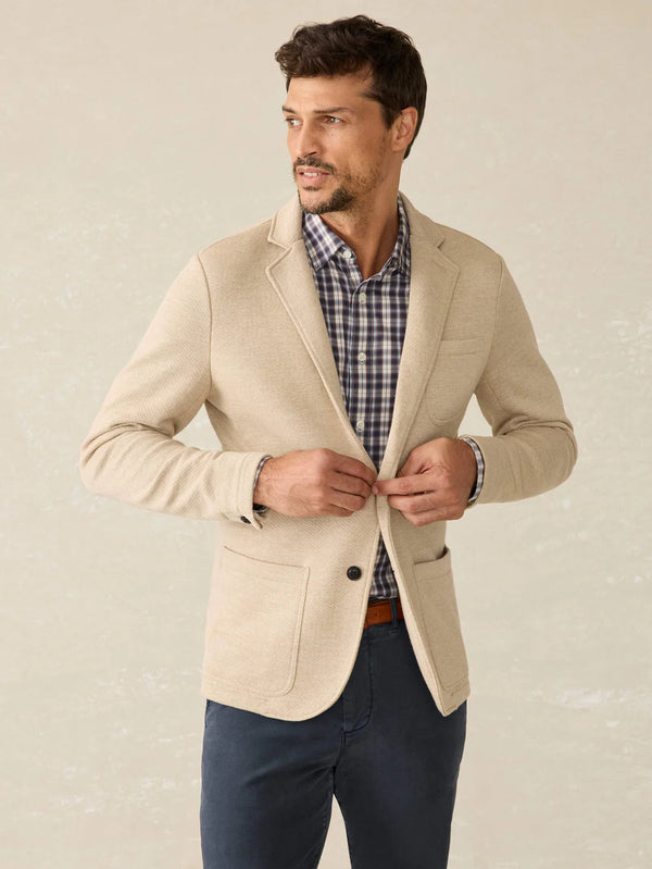 Inlet Knit Blazer