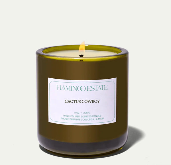 Cactus Cowboy Candle