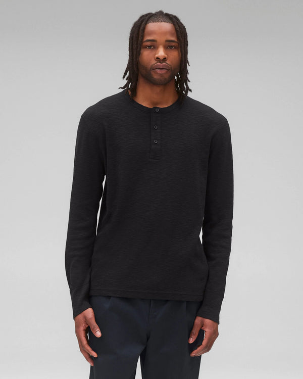 1X1 Slub Slim Henley